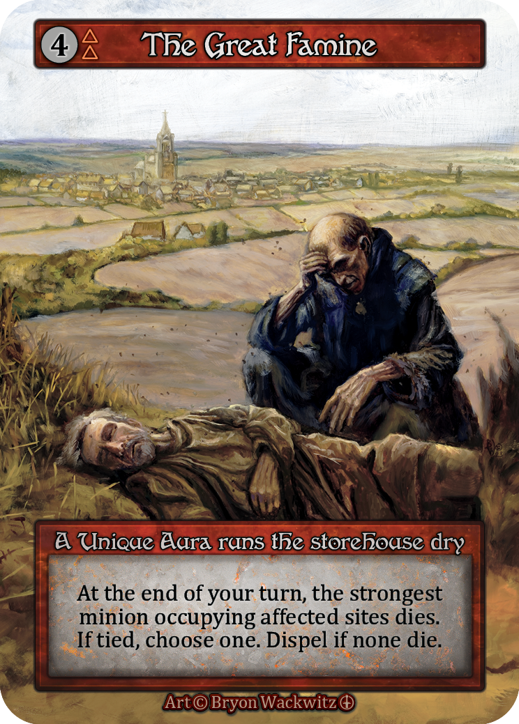 The Great Famine – Sorcery: Contested Realm карта от Arthurian Legends