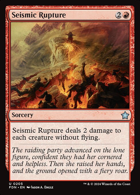Seismic Rupture – FDN #205