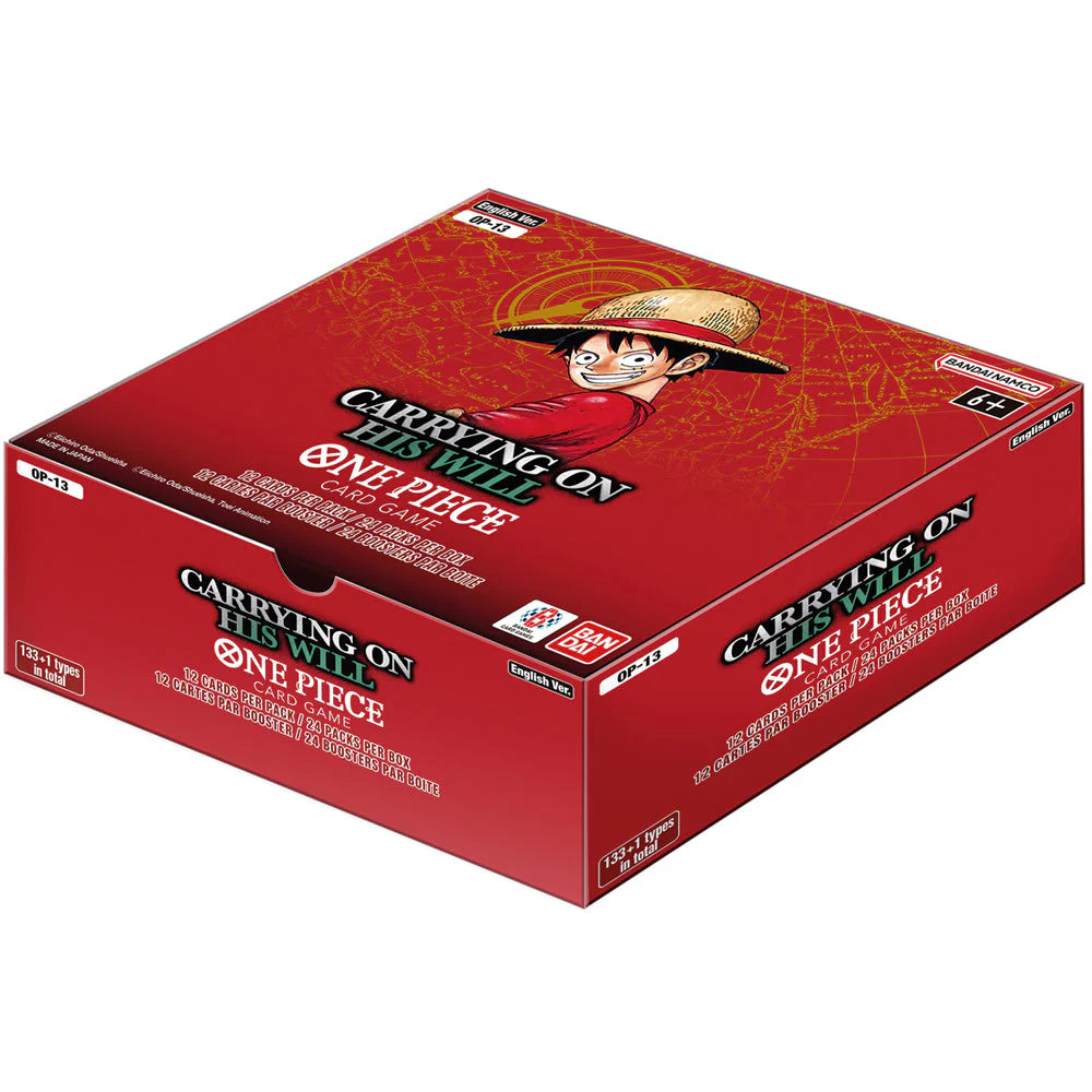 PRE-ORDER | One Piece Card Game OP-13 Booster Display (24 Packs) – EN