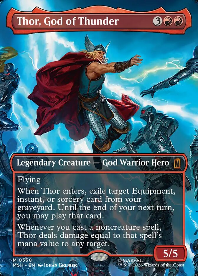 Thor, God of Thunder – Marvel Super Heroes