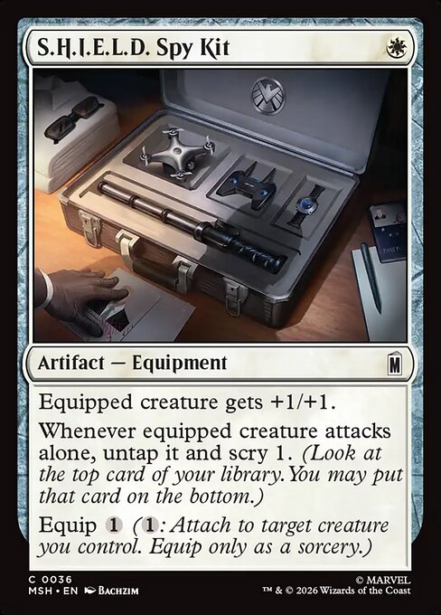 S.H.I.E.L.D. Spy Kit (Foil) – Marvel Super Heroes