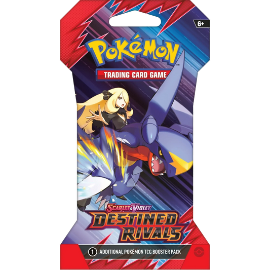 Pokémon Destined Rivals sleeved пакет — гръб