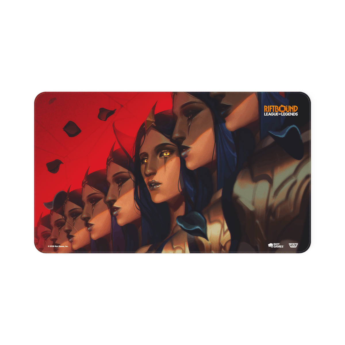 Riftbound Unleashed плеймат LeBlanc, Deceiver — 61 × 35,5 см