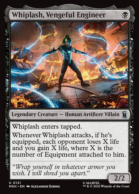 Whiplash, Vengeful Engineer – Marvel Super Heroes