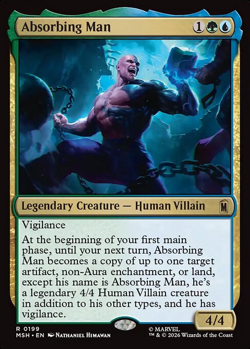 Absorbing Man (Foil) – Marvel Super Heroes