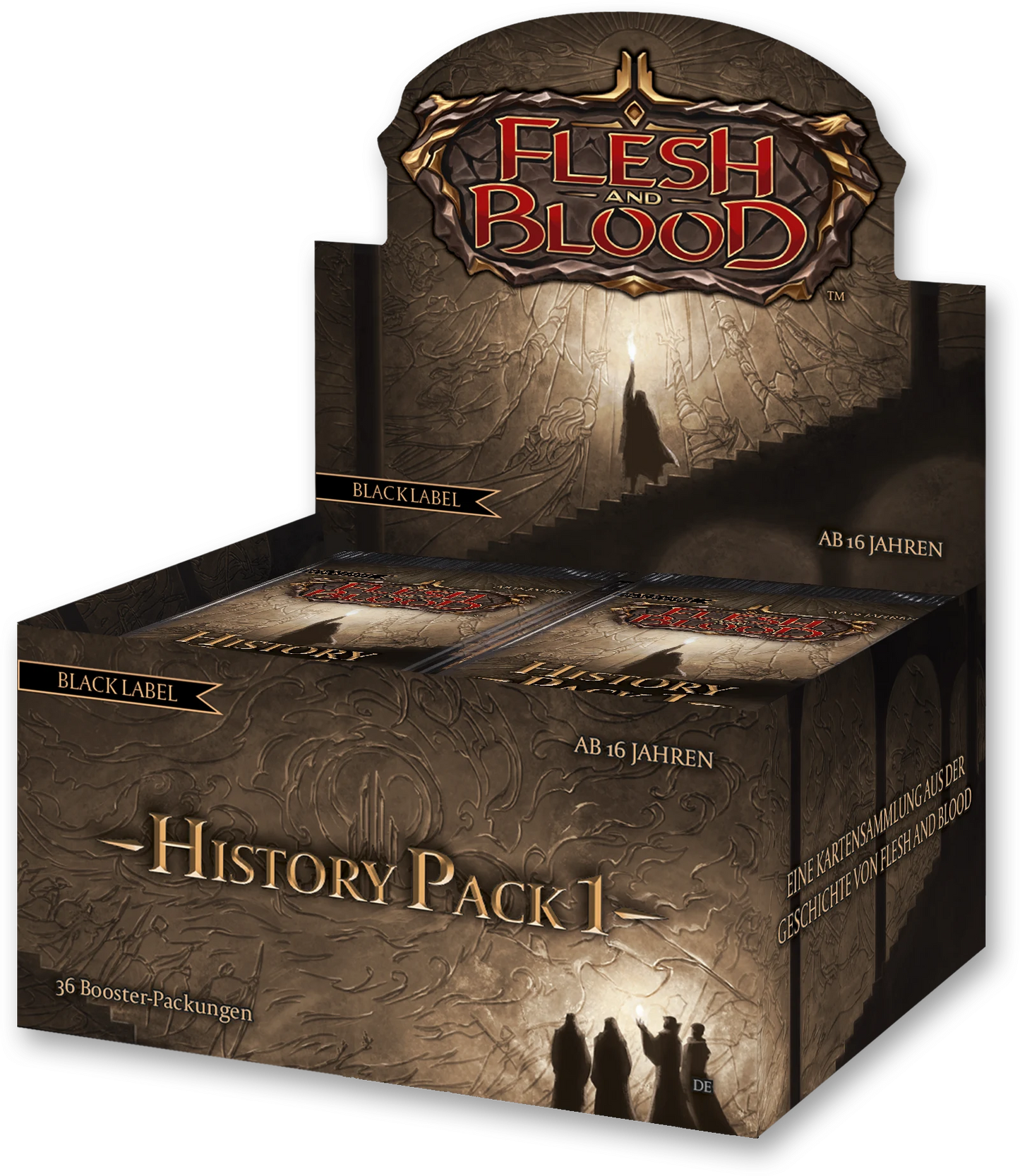 Flesh and Blood – History Pack 1 Booster Display (36 Boosters) – EN