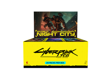 Cyberpunk TCG Welcome to Night City Retail Booster Box – 24 бустер пакета, английски