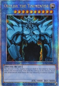 Obelisk the Tormentor (V.2 - Quarter Century Secret Rare) LC01 EN