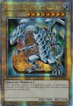 Blue-Eyes White Dragon (V.2 - Quarter Century Secret Rare) LC01 EN