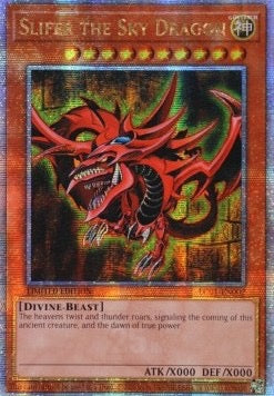 Slifer the Sky Dragon (V.2 - Quarter Century Secret Rare) LC01 EN