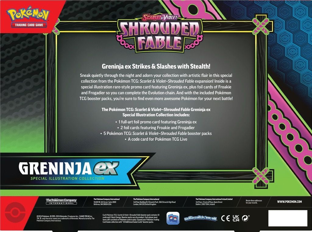 Shrouded Fable: Greninja ex Special Illustration Collection