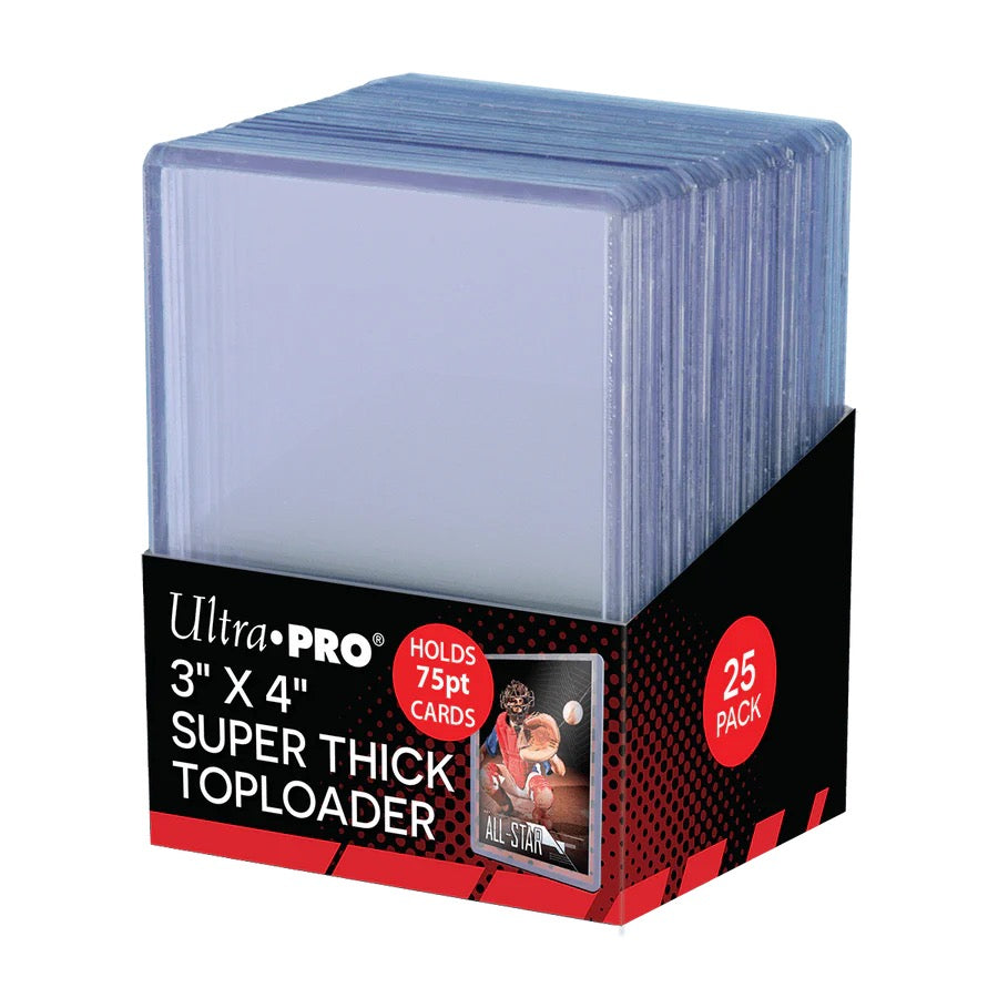 Ultra PRO Thick Toploaders 3" x 4"(25 Pieces)