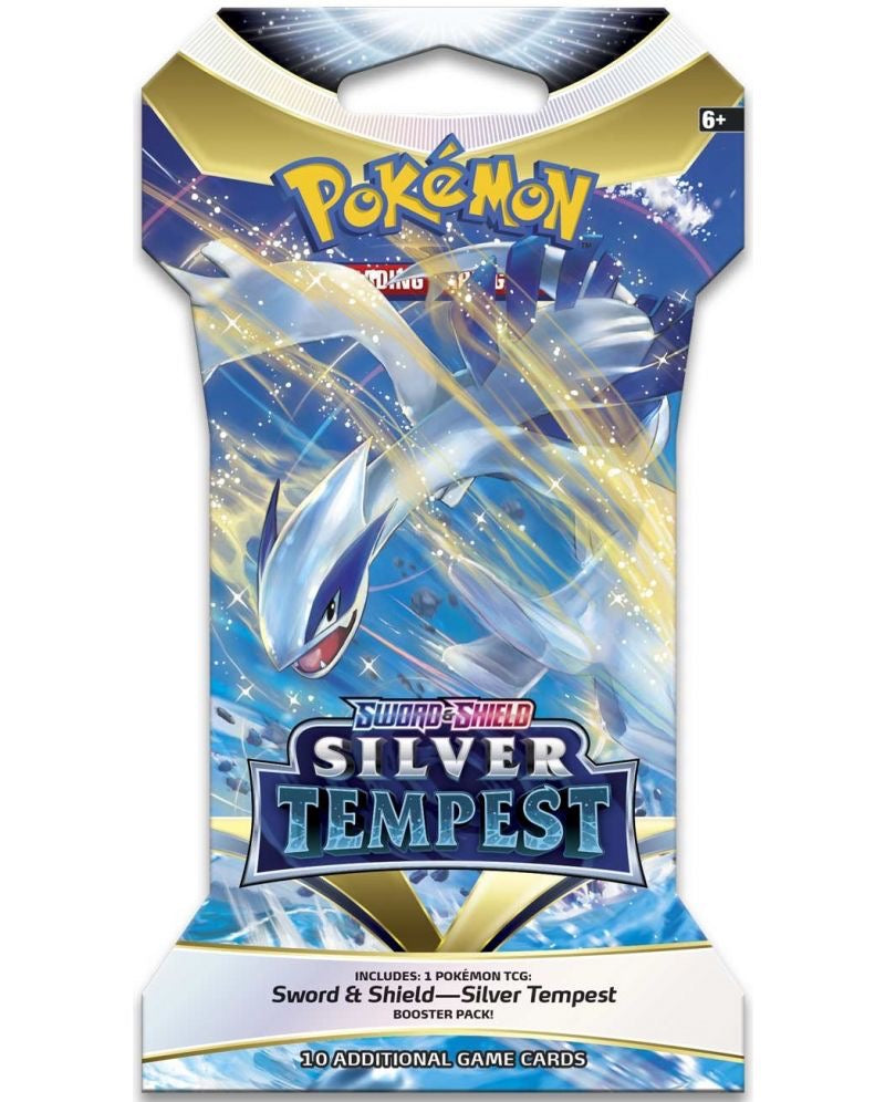 Silver Tempest Sleeved Booster pack