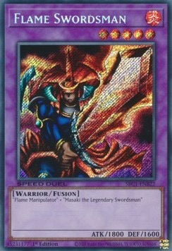 Flame Swordsman (V.2 - Secret Rare) Speed Duel: Streets of Battle City EN