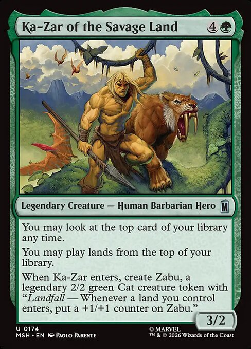 Ka-Zar of the Savage Land – Marvel Super Heroes