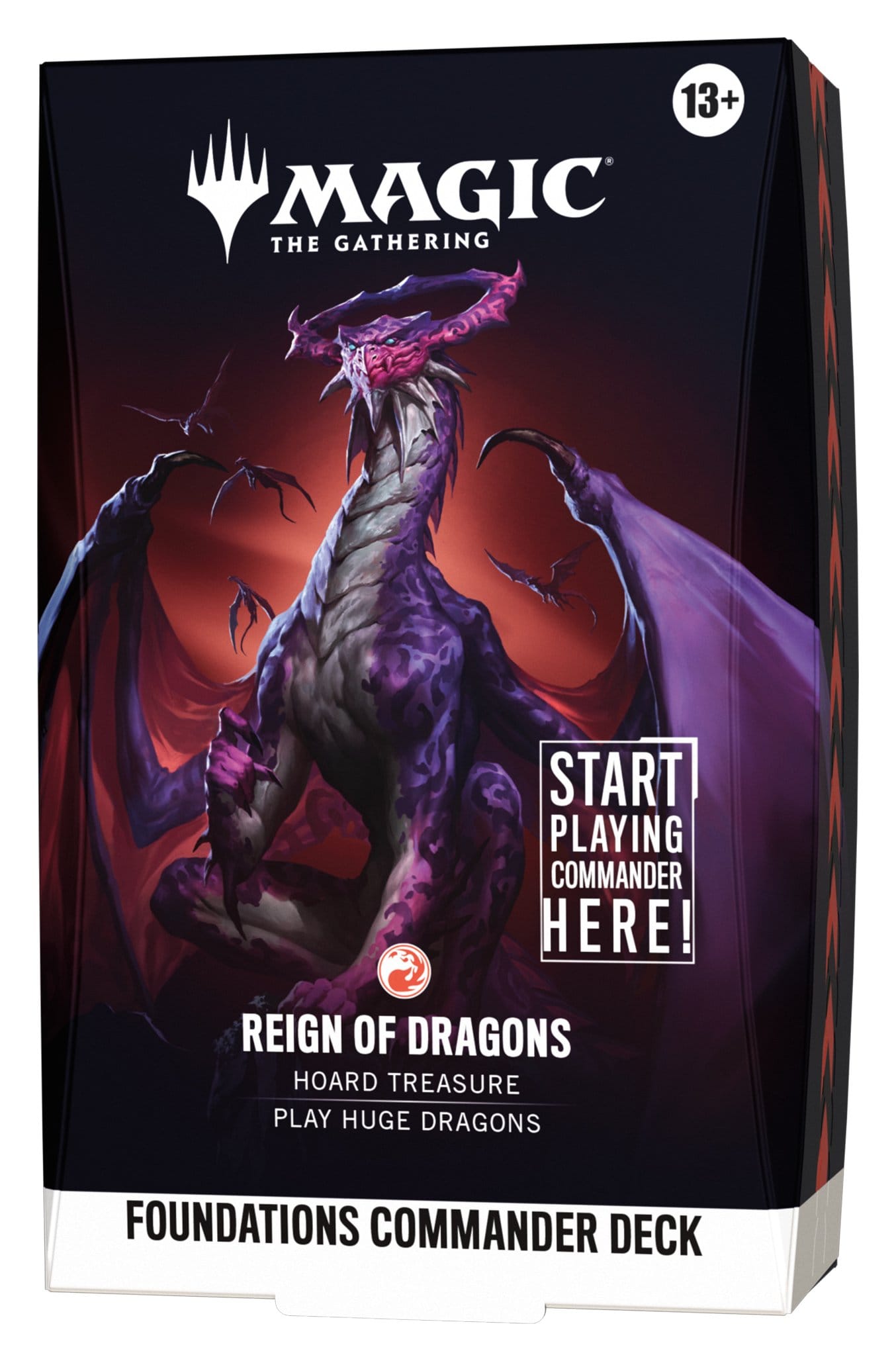 PRE-ORDER | Magic: The Gathering Foundations Commander Deck - Reign of Dragons