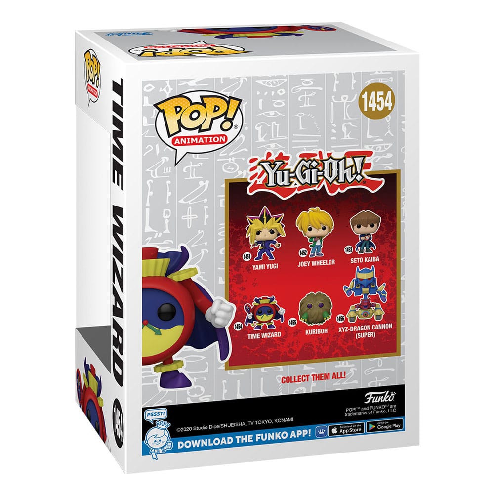 PRE-ORDER:Yu-Gi-Oh! POP! Animation Vinyl Figure – Time Wizard – 9 cm