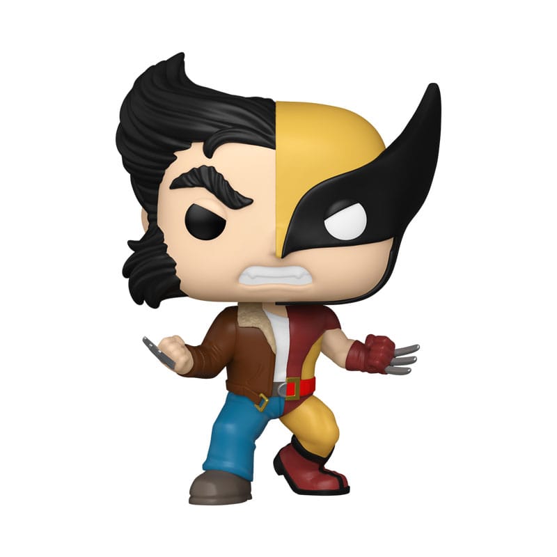 Marvel POP! Vinyl Figure – Split Wolverine/Logan (9 cm)