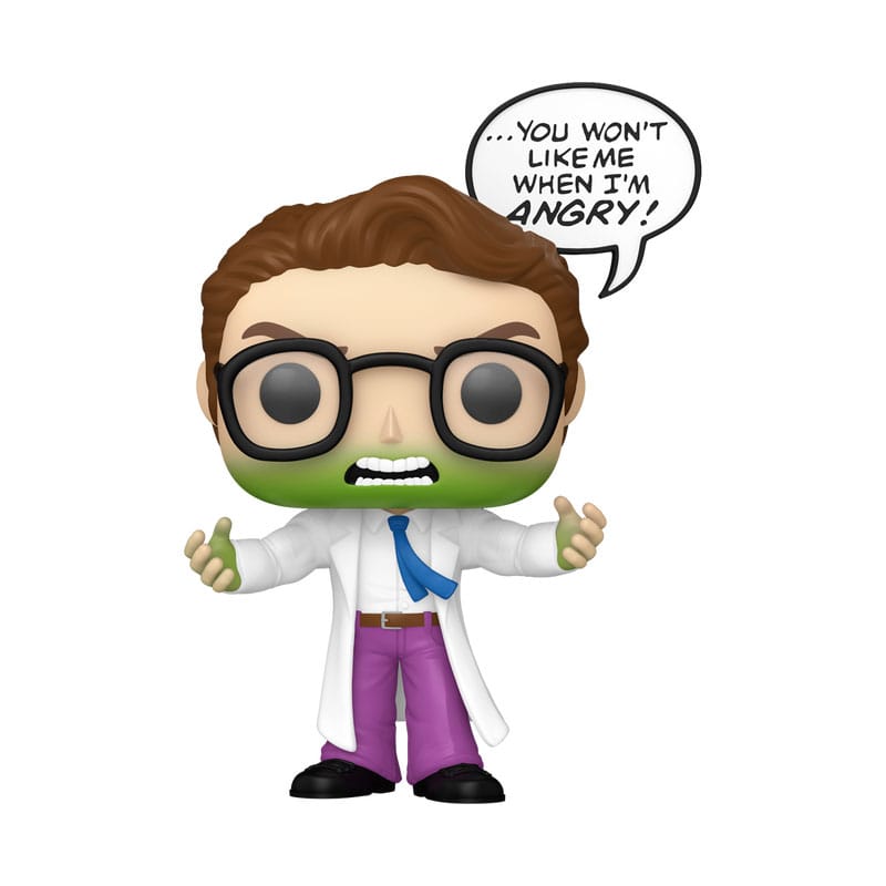 Marvel Comics POP! Vinyl Figure – Bruce Banner (Don’t Make Me Angry) (9 cm)