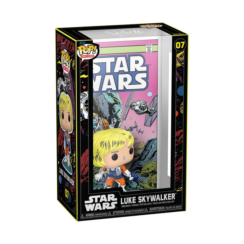 PRE-ORDER:Star Wars POP! Comic Cover Vinyl Figure – Luke Skywalker – 9 cm