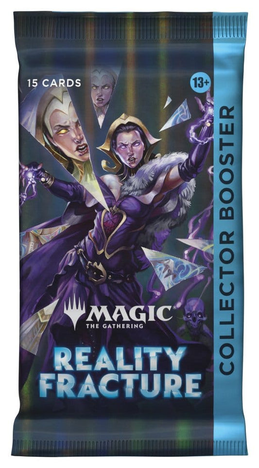 MTG Reality Fracture Collector Booster пакет — гръб