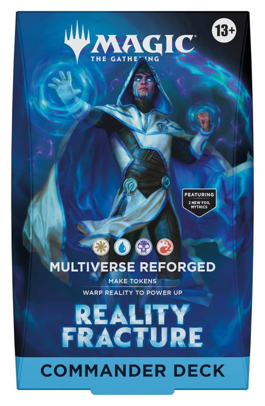 MTG Reality Fracture Commander Deck Multiverse Reforged — съдържание