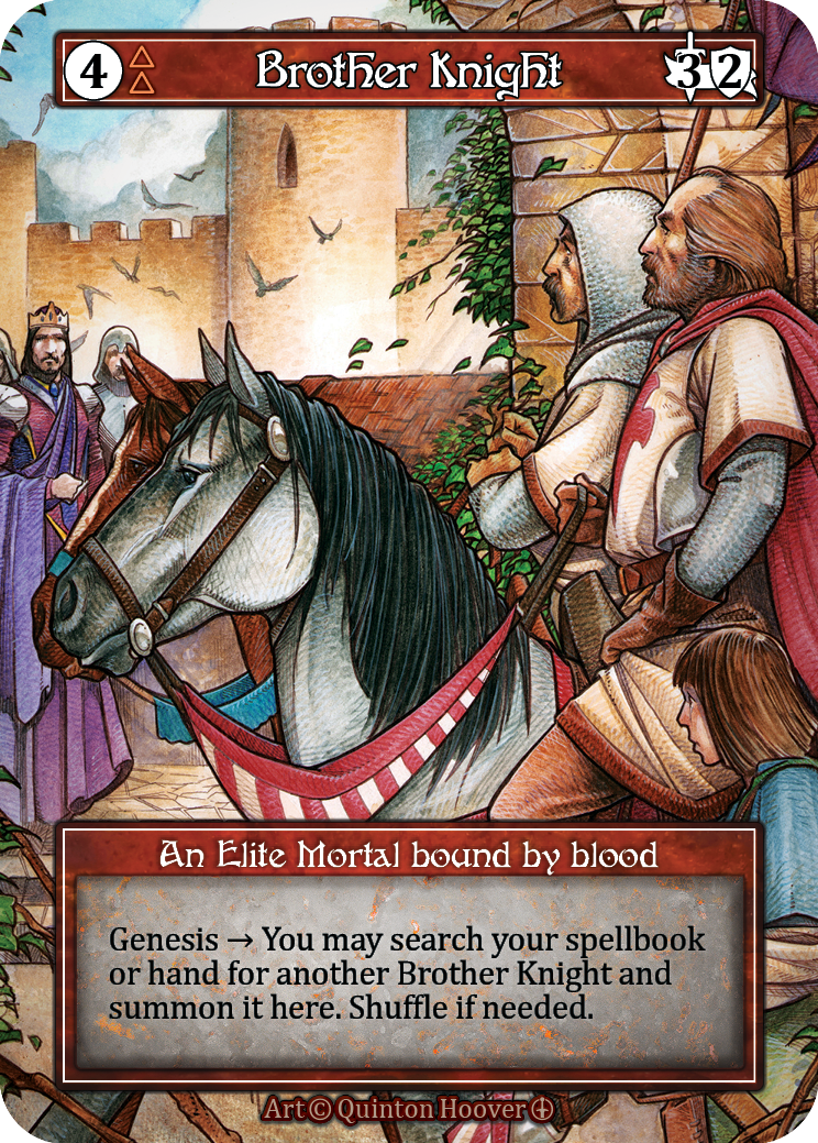 Brother Knight (Foil) – Sorcery: Contested Realm карта от Arthurian Legends