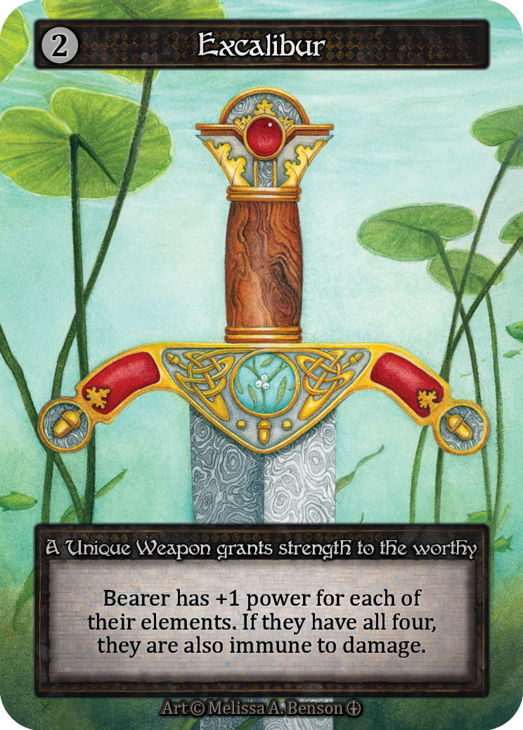 Excalibur – Sorcery: Contested Realm карта от Arthurian Legends