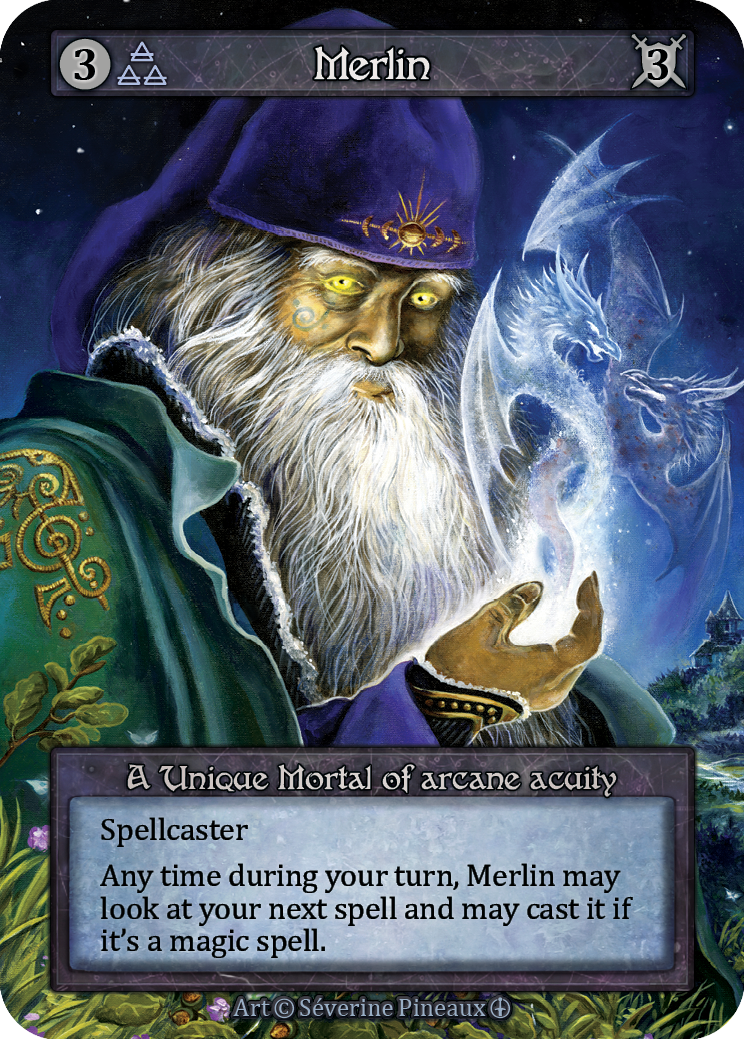 Merlin – Sorcery: Contested Realm карта от Arthurian Legends