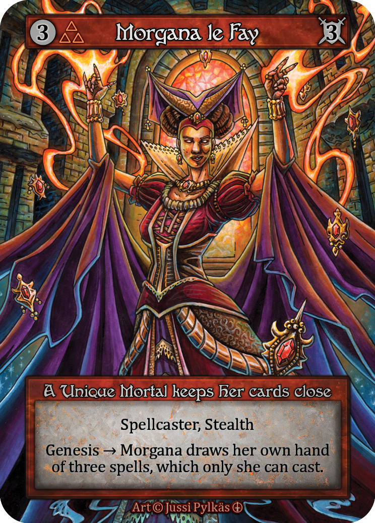 Morgana le Fay – Sorcery: Contested Realm карта от Arthurian Legends