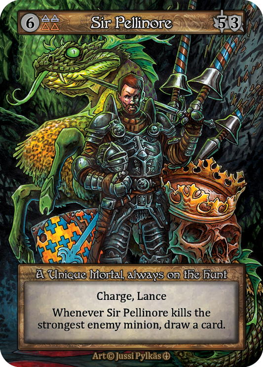 Sir Pellinore – Sorcery: Contested Realm карта от Arthurian Legends