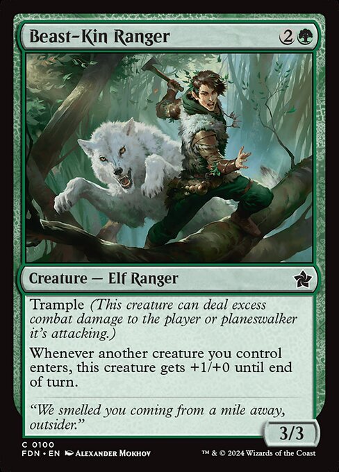Beast-Kin Ranger – FDN #100