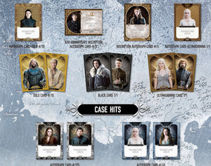 Kakawow Phantom Game of Thrones 15th Anniversary Trading Cards – Box (10 Packs)