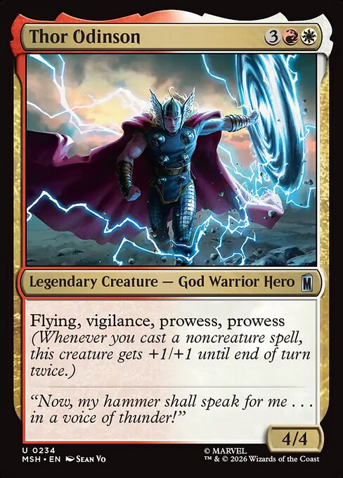 Thor Odinson – Marvel Super Heroes