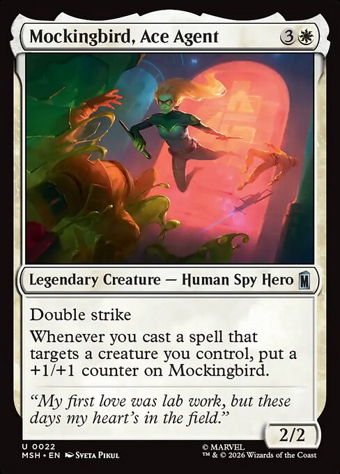 Mockingbird, Ace Agent – Marvel Super Heroes