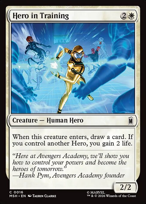 Hero in Training – Marvel Super Heroes