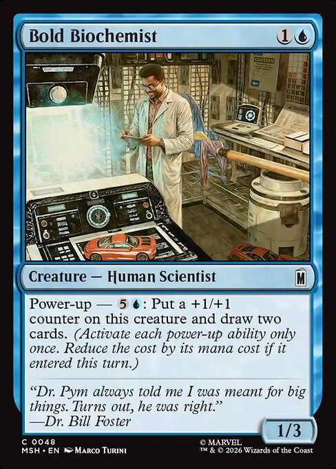 Bold Biochemist – Marvel Super Heroes