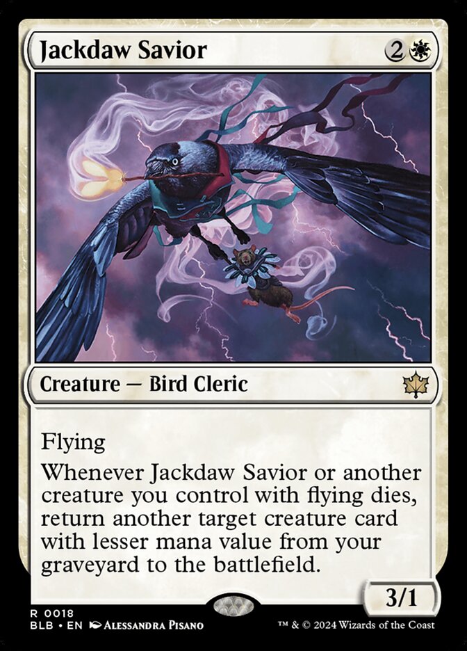Jackdaw Savior — BLB 18