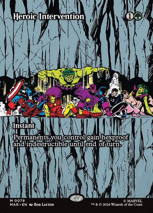 Heroic Intervention Foil – Marvel Universe