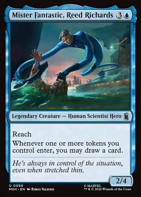 Mister Fantastic, Reed Richards – Marvel Super Heroes