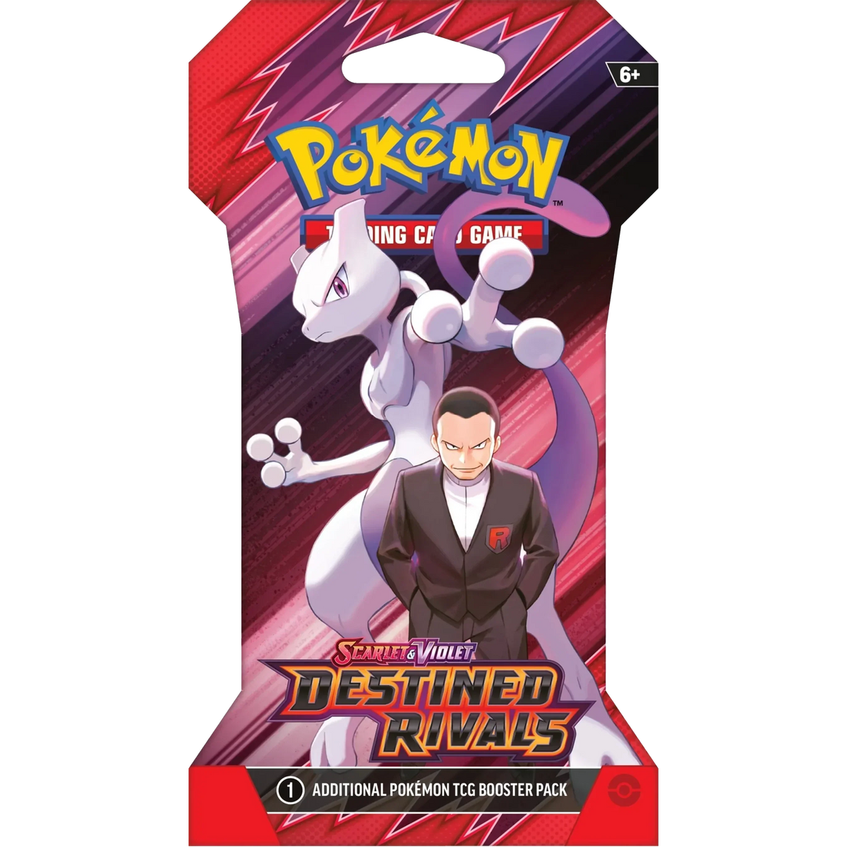 Pokémon Destined Rivals Sleeved Booster Pack в защитно фолио