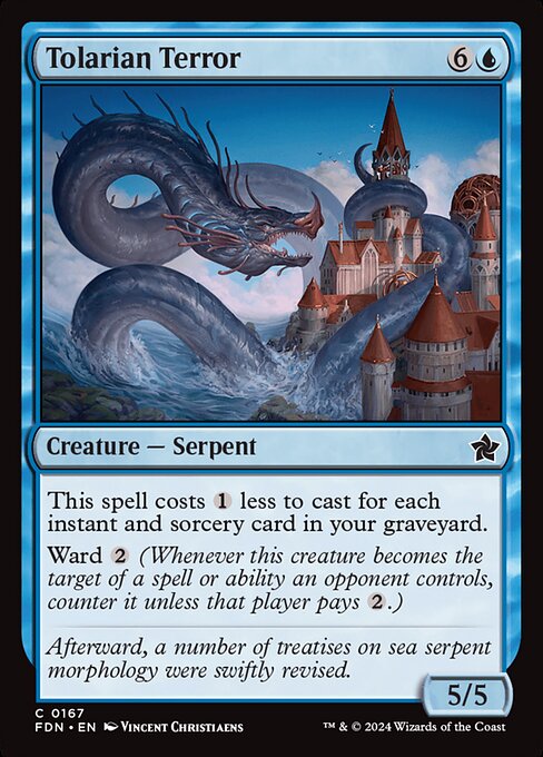 Tolarian Terror – Foundations #167