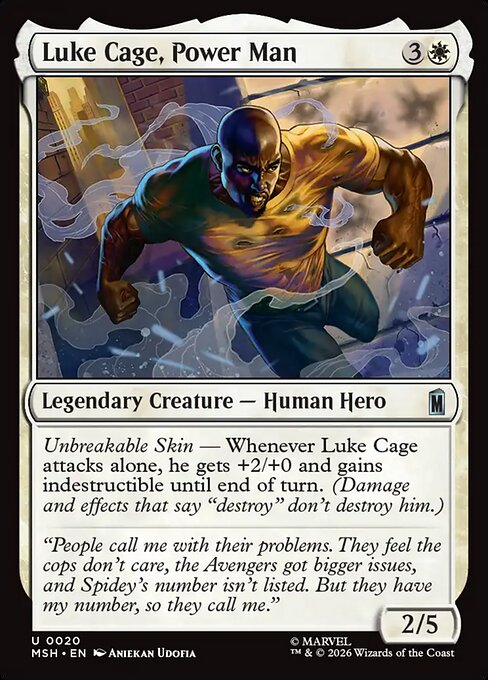 Luke Cage, Power Man – Marvel Super Heroes
