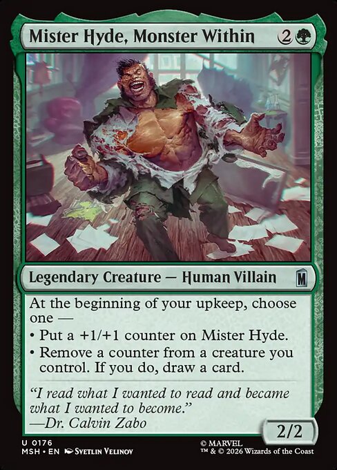 Mister Hyde, Monster Within – Marvel Super Heroes