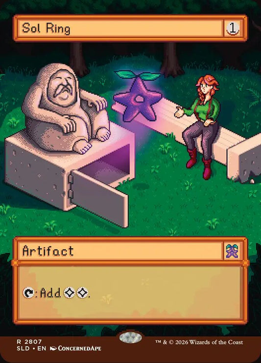 Sol Ring – Magic: The Gathering карта от Secret Lair x Stardew Valley