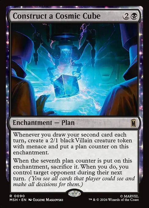 Construct a Cosmic Cube – Marvel Super Heroes