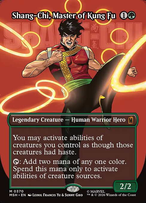 Shang-Chi, Master of Kung Fu (Mythic) – MSH – NM – EN