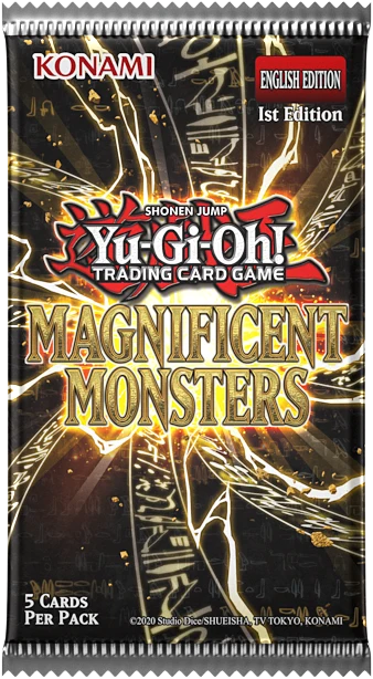 Yu-Gi-Oh! Magnificent Monsters бустер пакет за Rip & Ship на живо