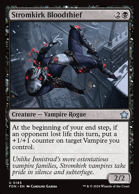 Stromkirk Bloodthief Foil – FDN #185