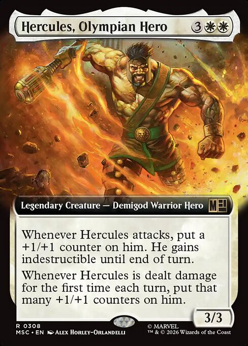 Hercules, Olympian Hero (Rare) – MSC – NM – EN